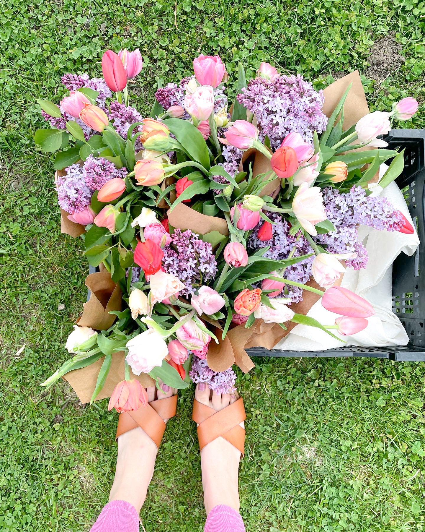 Petite Wrapped Flowers